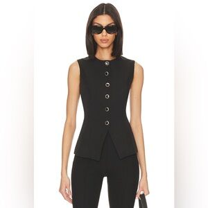 NWOT SNDYS X REVOLVE EMILIANA TOP IN BLACK | MEDIUM